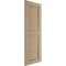 Ekena Millwork Rustic Two Equal Louver Rough Cedar Faux Wood Shutters (Per Pair), Primed Tan, 18"W x 68"H SHULV18X68RCPR - alternate 15